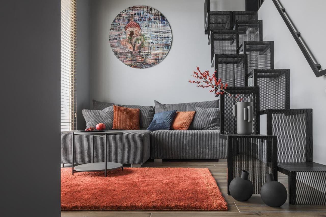 Ivis House Modern Apt In Vilnius Old Town W Balcony Zewnętrze zdjęcie