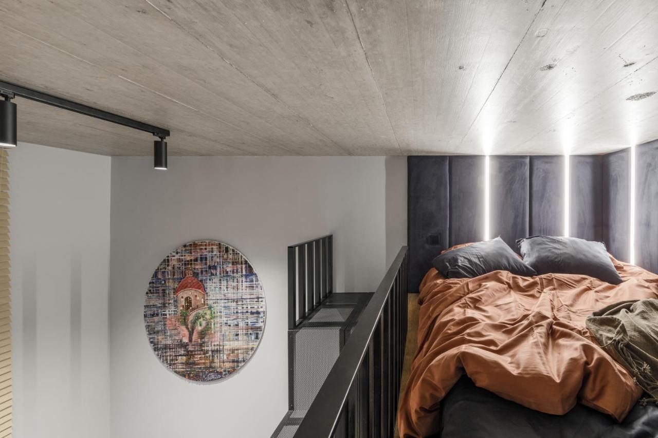 Ivis House Modern Apt In Vilnius Old Town W Balcony Zewnętrze zdjęcie
