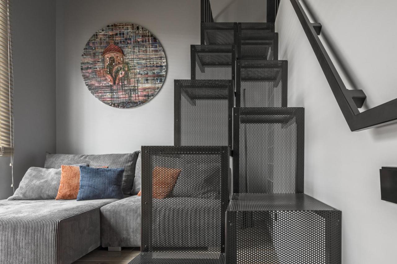 Ivis House Modern Apt In Vilnius Old Town W Balcony Zewnętrze zdjęcie