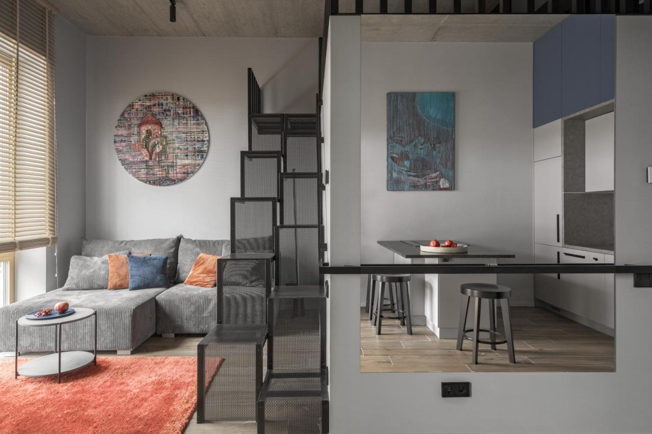 Ivis House Modern Apt In Vilnius Old Town W Balcony Zewnętrze zdjęcie