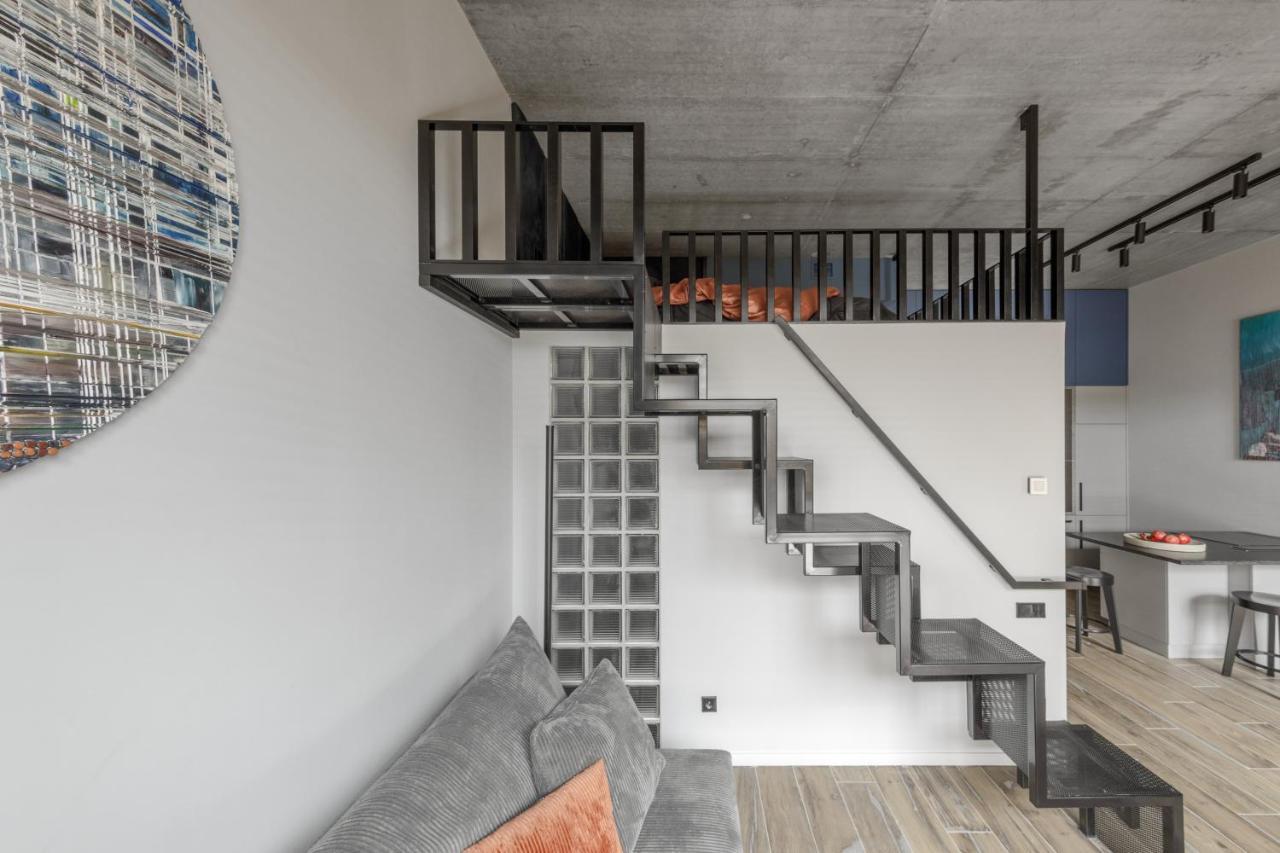 Ivis House Modern Apt In Vilnius Old Town W Balcony Zewnętrze zdjęcie