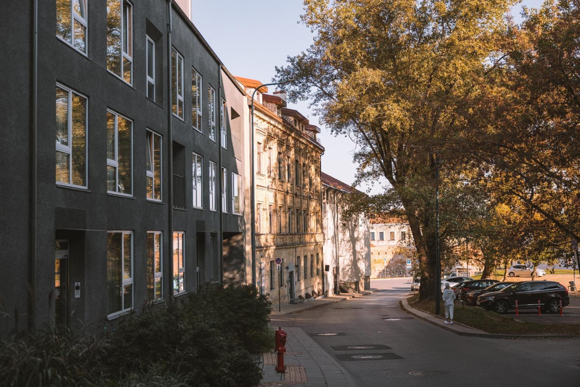 Ivis House Modern Apt In Vilnius Old Town W Balcony Zewnętrze zdjęcie